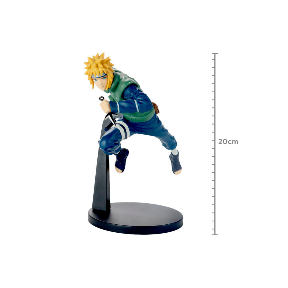Action Figure Naruto Shippuden - Minato Namikaze - Quarto Hokage - Vibration Stars - 115150