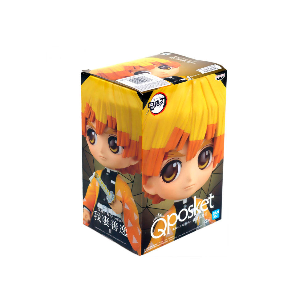 Action Figure Demon Slayer / Kimetsu No Yaiba - Zenitsu Agatsuma - Q Posket - 112606