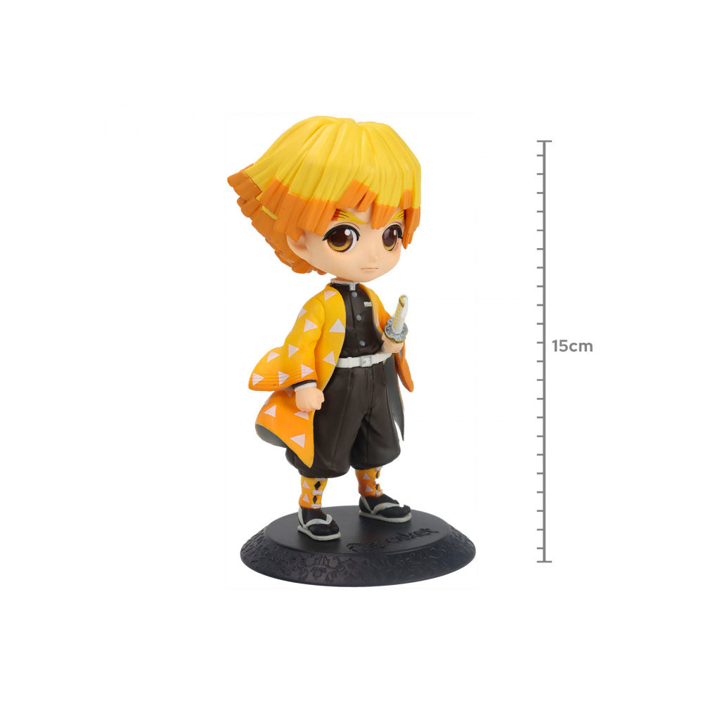Action Figure Demon Slayer / Kimetsu No Yaiba - Zenitsu Agatsuma - Q Posket - 112606