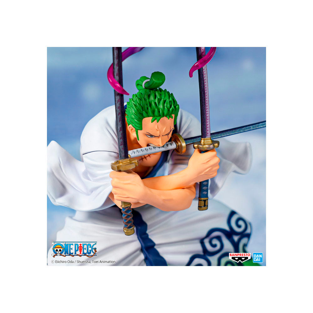 Action Figure One Piece - Zoro Juro - DXF Special - 19509