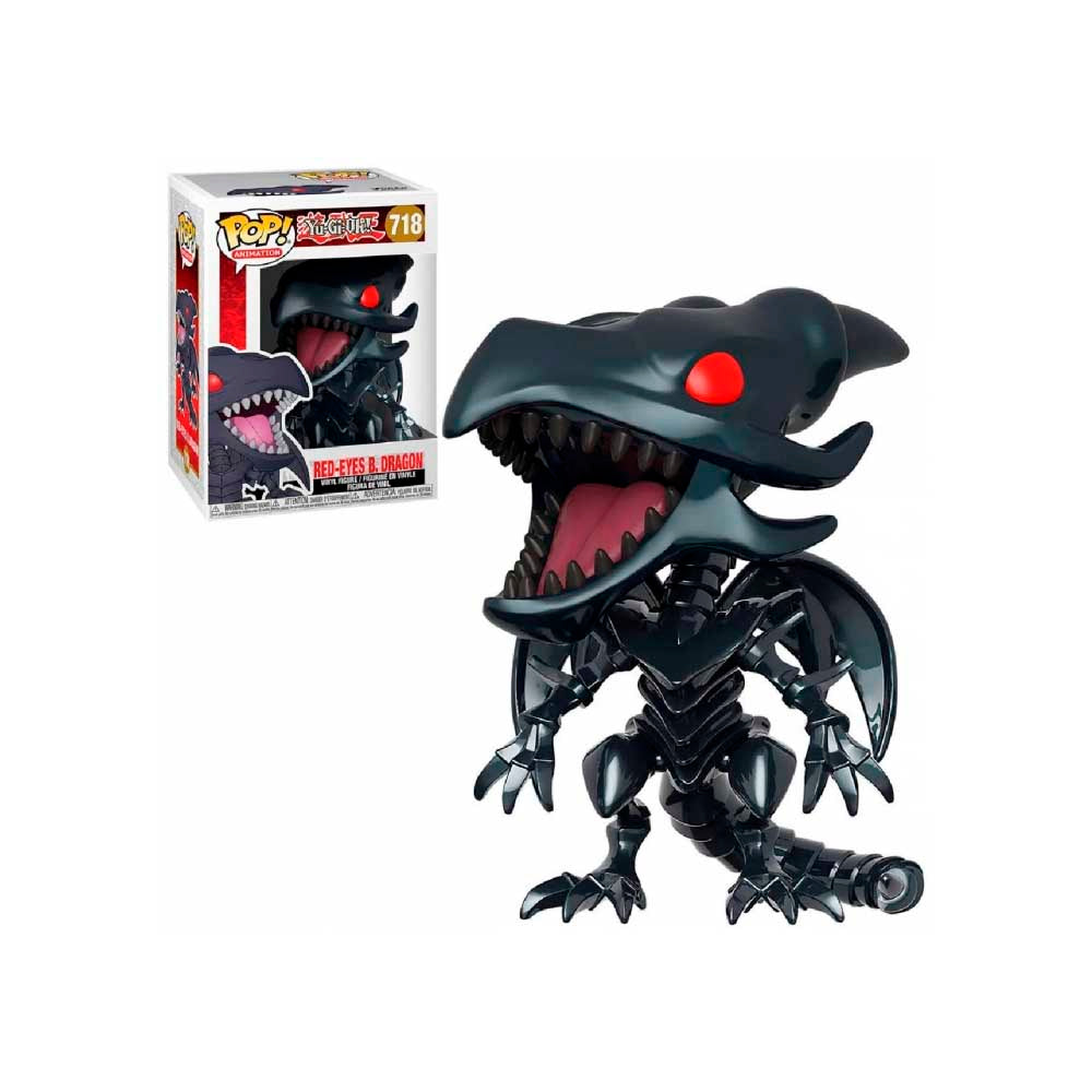 Funko Pop Yu-Gi-Oh! - Dragão Negro de Olhos Vermelhos - 84944