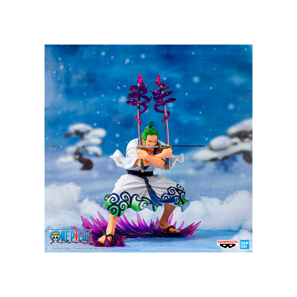 Action Figure One Piece - Zoro Juro - DXF Special - 19509
