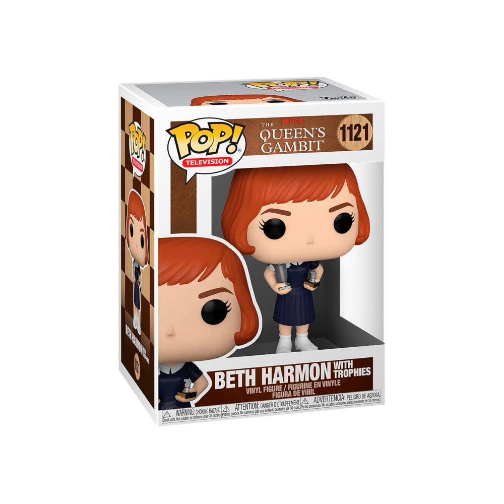 Funko Pop O Gambito da Rainha - Beth Harmon - Com Troféus - 112048