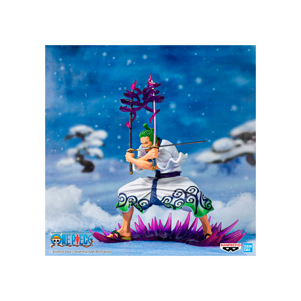 Action Figure One Piece - Zoro Juro - DXF Special - 19509